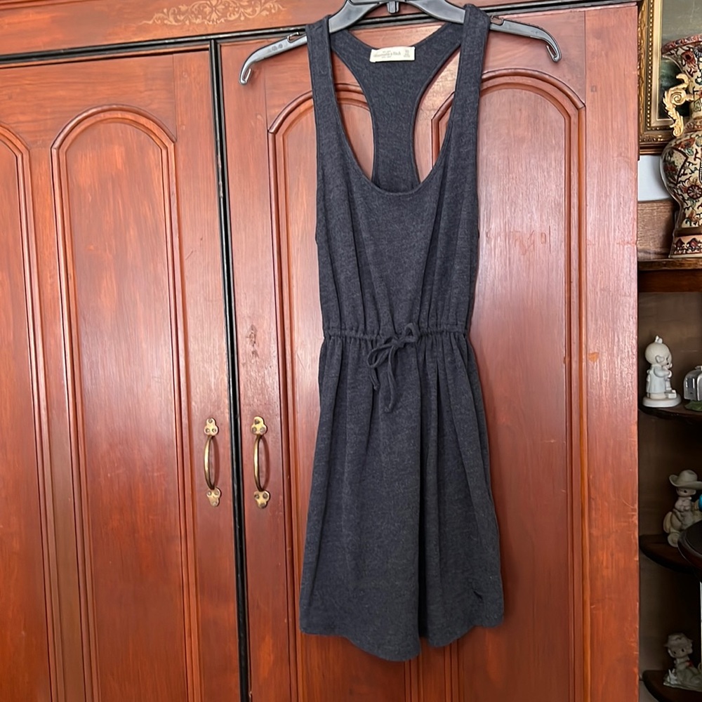 Abercrombie & Fitch Cute Sleeveless Tie Waisted Dress Size XS